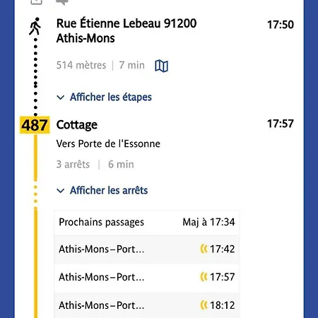 Aeroport D' Orly, Location De Parking, En 5 Mn En Voiture Ou A 2 Stations En Bus 191-100 Ou Taxis 12-13 Euros, A 2 Min A Pied Des Magasins Et Restaurants Proche Paris Et De La Gare C Et D Possibilite De Venir Tres Tard Et Partir Tres Tot Apartment Athis-Mons