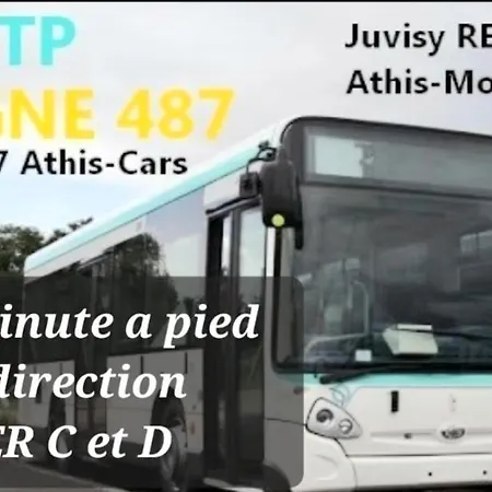 Aeroport D' Orly, Location De Parking, En 5 Mn En Voiture Ou A 2 Stations En Bus 191-100 Ou Taxis 12-13 Euros, A 2 Min A Pied Des Magasins Et Restaurants Proche Paris Et De La Gare C Et D Possibilite De Venir Tres Tard Et Partir Tres Tot *