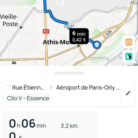 Aeroport D' Orly, Location De Parking, En 5 Mn En Voiture Ou A 2 Stations En Bus 191-100 Ou Taxis 12-13 Euros, A 2 Min A Pied Des Magasins Et Restaurants Proche Paris Et De La Gare C Et D Possibilite De Venir Tres Tard Et Partir Tres Tot